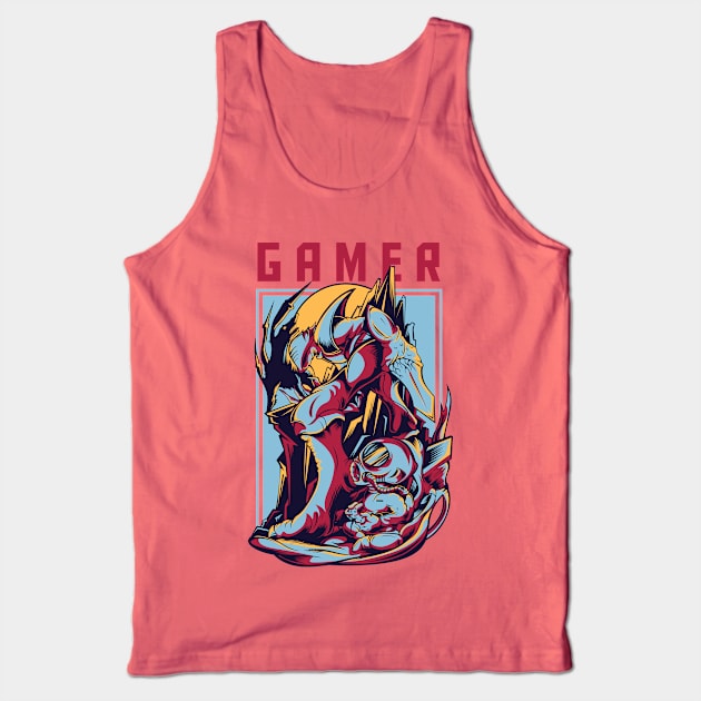 Gamer Tank Top by badsyxn